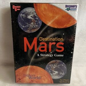 Destination Mars Strategy Game Discovery Channel Vintage 1999 Sealed